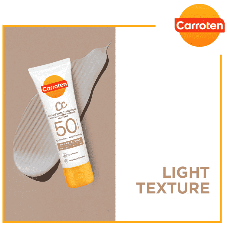 Carroten CC Αντηλιακή Κρέμα Προσώπου SPF50 50ml