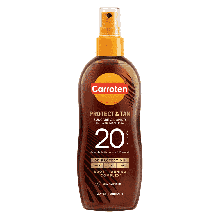Carroten Αντιλιακο Λάδι Σπρέυ SPF20 150ml