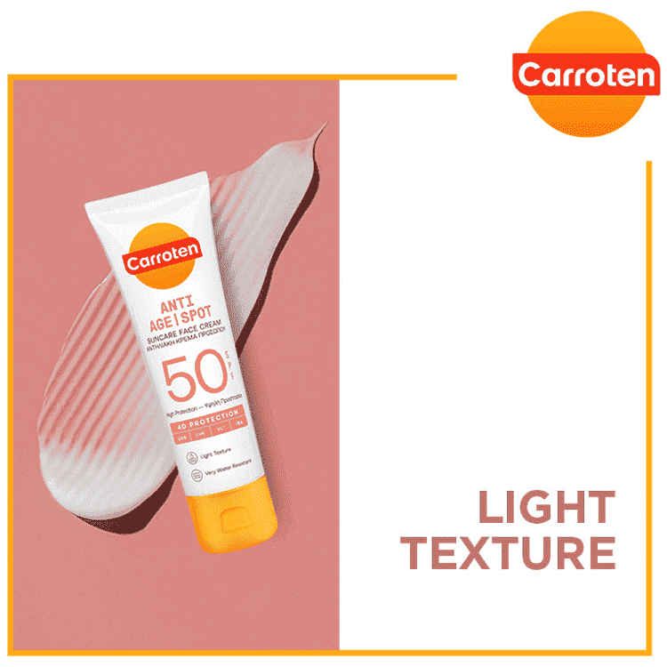 Carroten Face Cream Antispot SPF 50 50ml