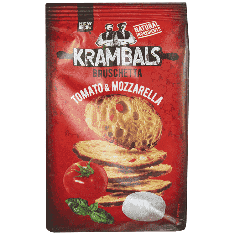 Krambals Bruschetta Τομάτα & Μοτσαρέλα 70gr