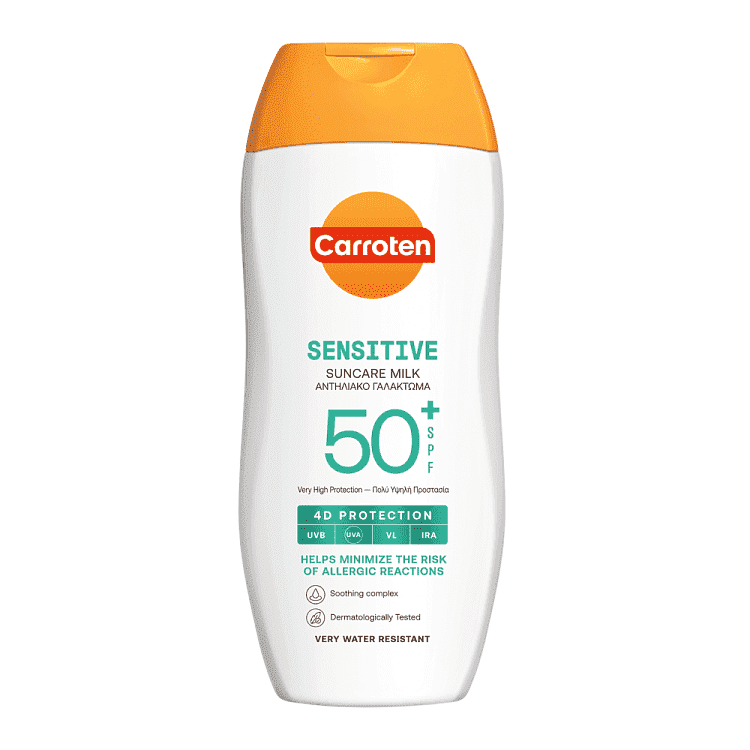 Carroten Αντηλιακό Γαλάκτωμα Σώματος Sensicare SPF50 200ml