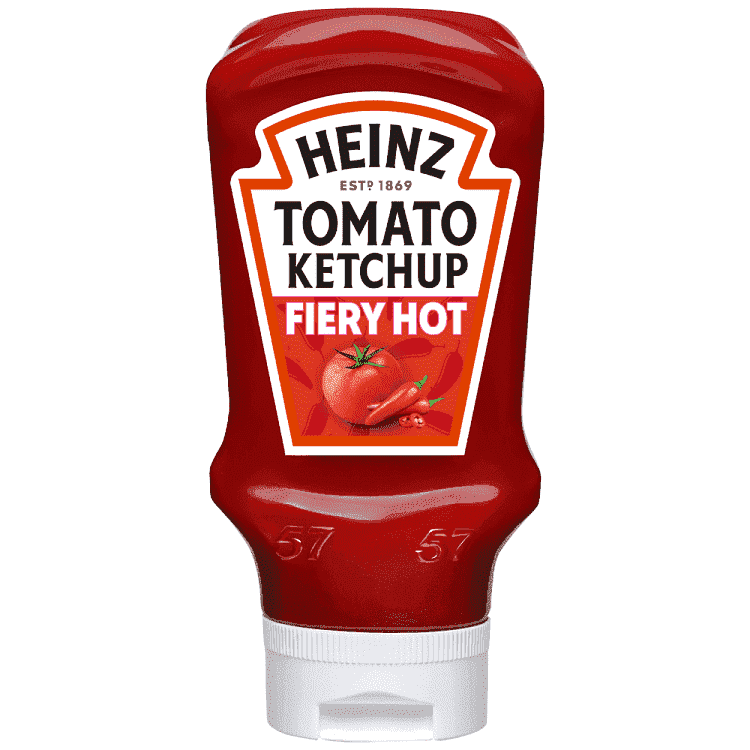 Heinz Κέτσαπ Fiery Hot Top Down 460gr