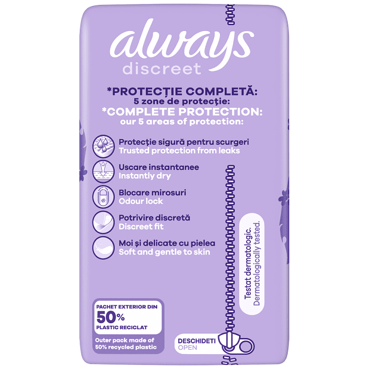 Always Discreet Σερβιέτες Long 10τεμ