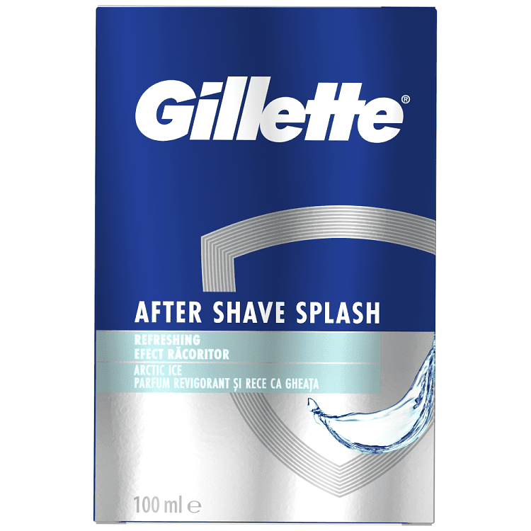 Gillette After Shave Splash Refreshing Arctic Ice 100ml