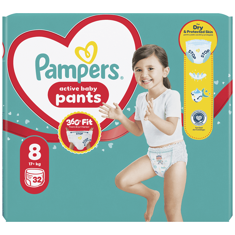Pampers Pants Νο 8 32τεμ