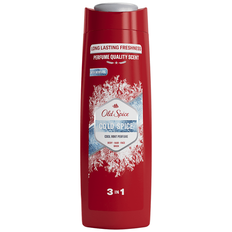 Old Spice Cold Spice 3in1 Αφρόλουτρο 400ml