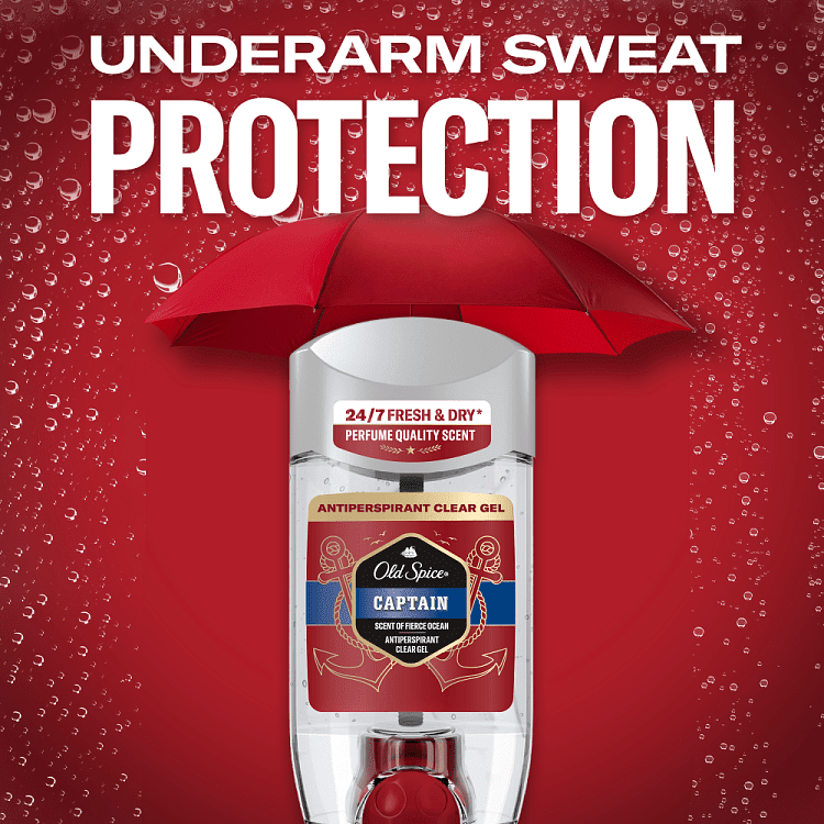 Old Spice Deo Captain Clear Gel 70ml