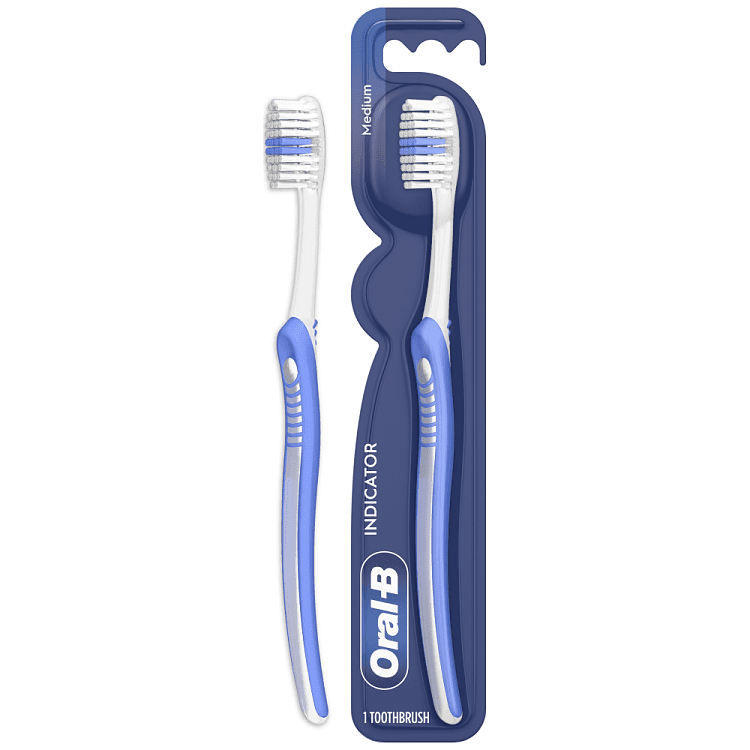 Oral-B 123 Indicator 35 Μέτρια Οδοντόβουρτσα