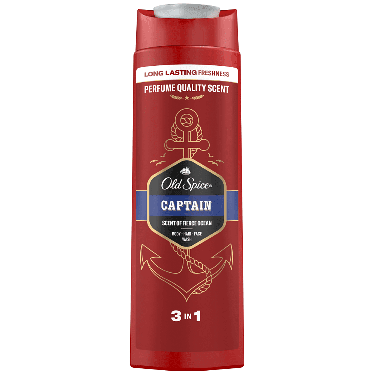 Old Spice Captain Αφρόλουτρο 400ml