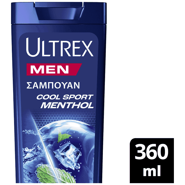 Ultrex Cool Sport Σαμπουάν 360ml