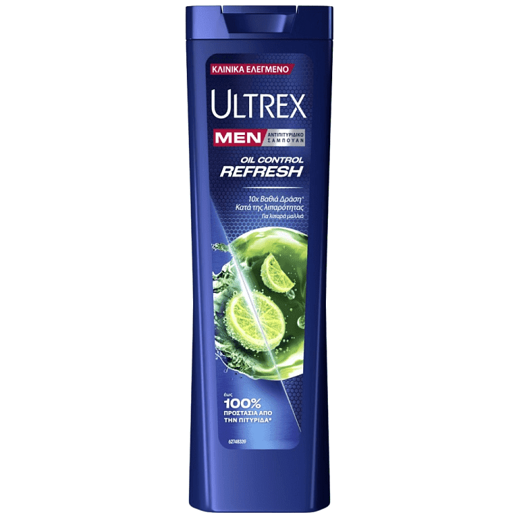 Ultrex Σαμπουάν Για Λιπαρά Μαλλιά 225ml