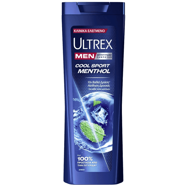 Ultrex Cool Sport Σαμπουάν 360ml