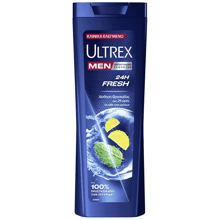 Ultrex 24hour Fresh Σαμπουάν 360ml