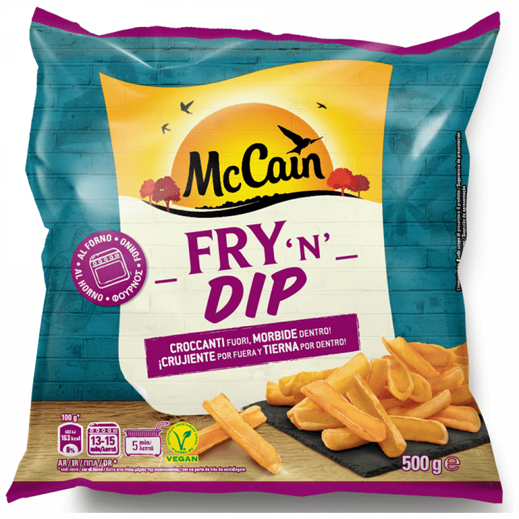 Mc Cain Πατάτες Fry'N'Dip 500gr