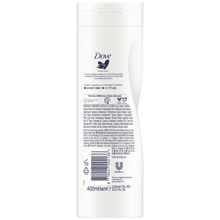 Dove Body Lotion Σώματος Light Care 400ml