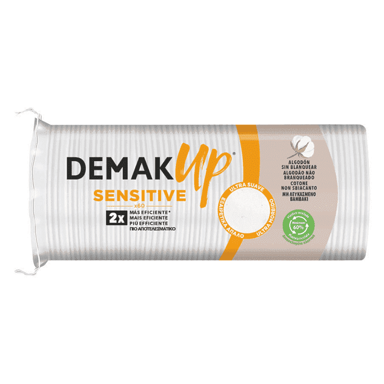 Demak Up Sensitive Δίσκοι Ντεμακιγιάζ 60τεμ