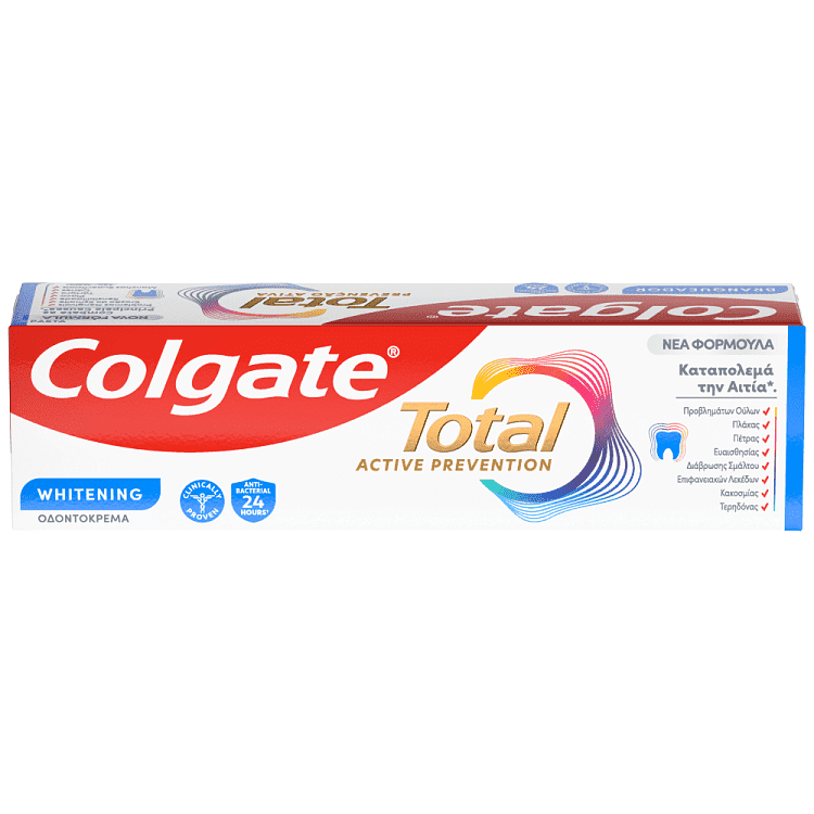 Colgate Οδοντόκρεμα Total Active Prevention White 75ml