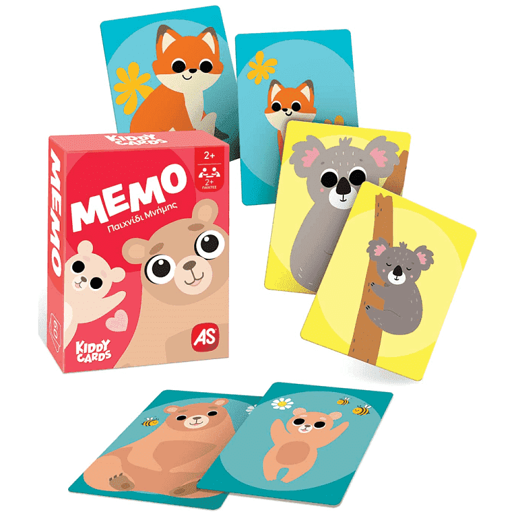Kiddy Cards Παιχνίδια Με Κάρτες 4 Σχέδια