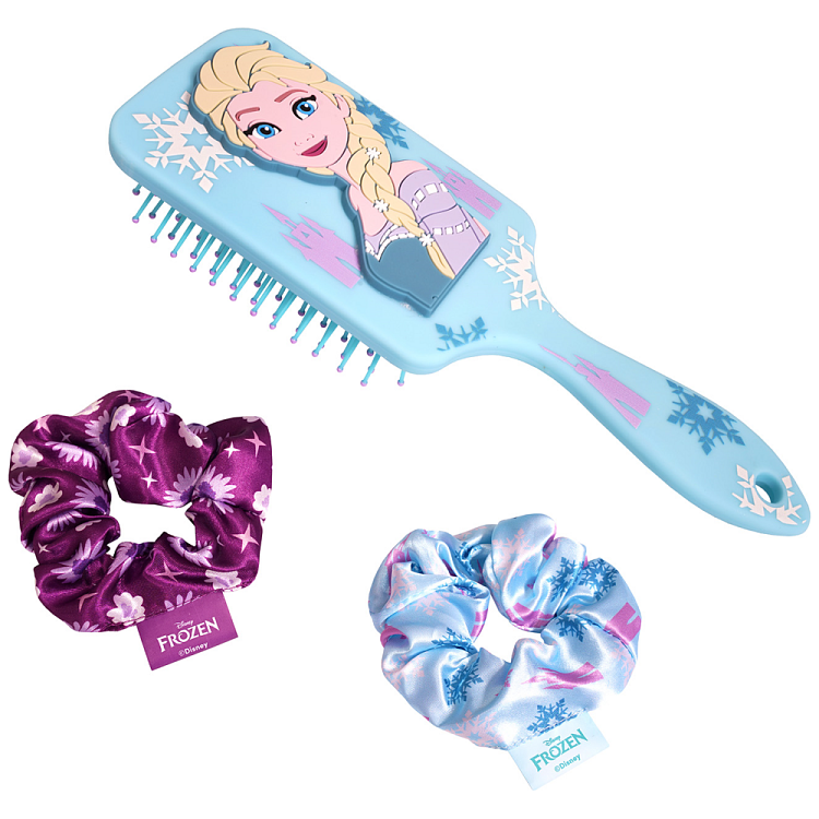Frozen Σετ Βούρτσα & Scrunchies 2 Σχέδια