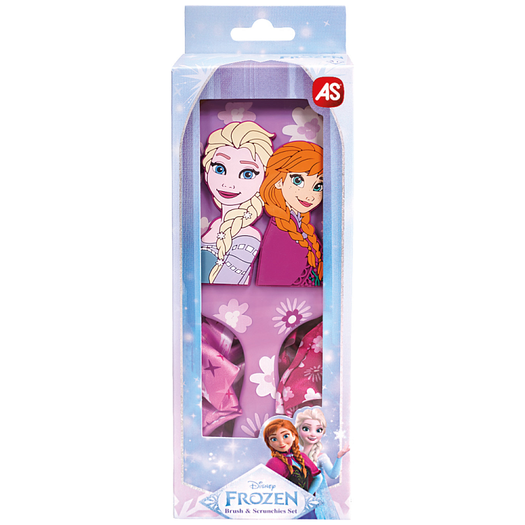 Frozen Σετ Βούρτσα & Scrunchies 2 Σχέδια