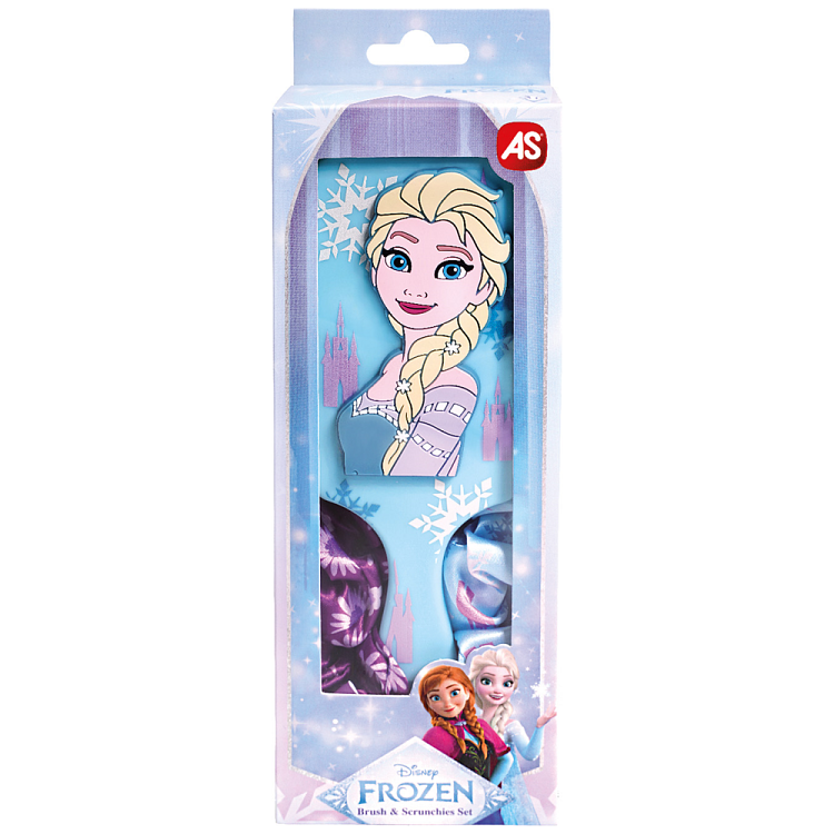 Frozen Σετ Βούρτσα & Scrunchies 2 Σχέδια
