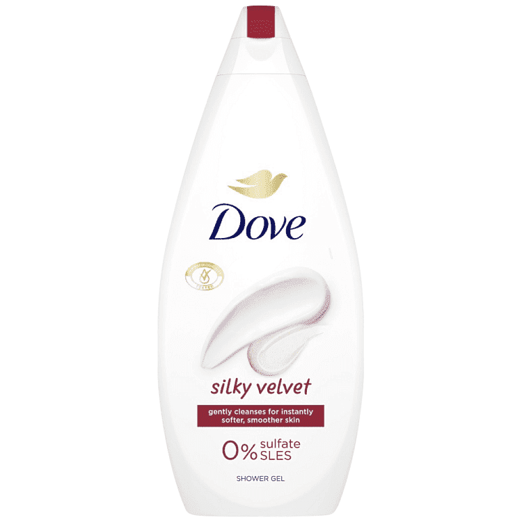 Dove Αφρόλουτρο Silky Velvet 720ml