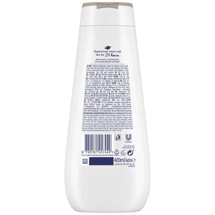 Dove Αφρόλουτρο Silk 400ml