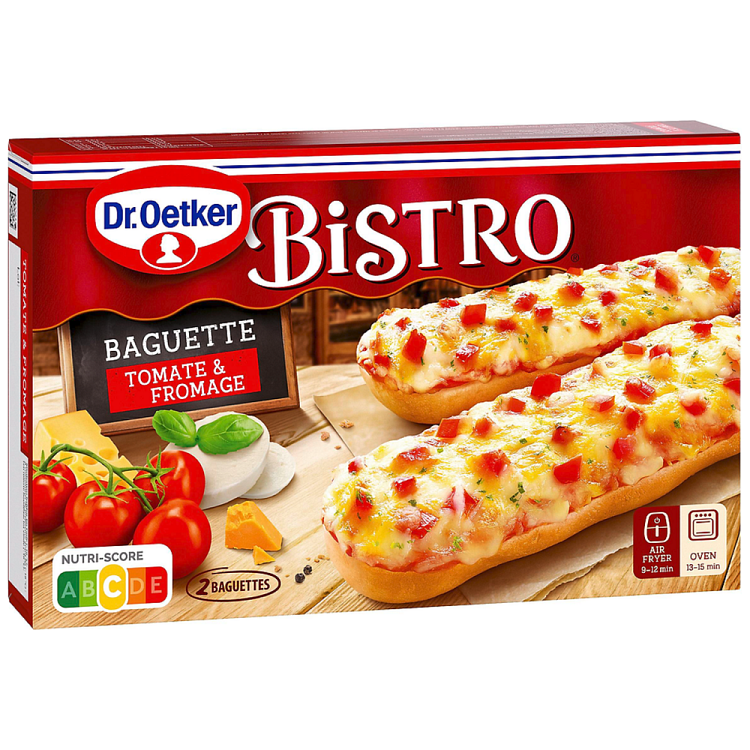 Dr Oetker Bistro Baquette Tomate Fromage Κατεψυγμένα 250gr