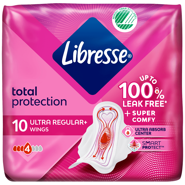 Libresse Σερβιέτες Ultra Regular 10τεμ.