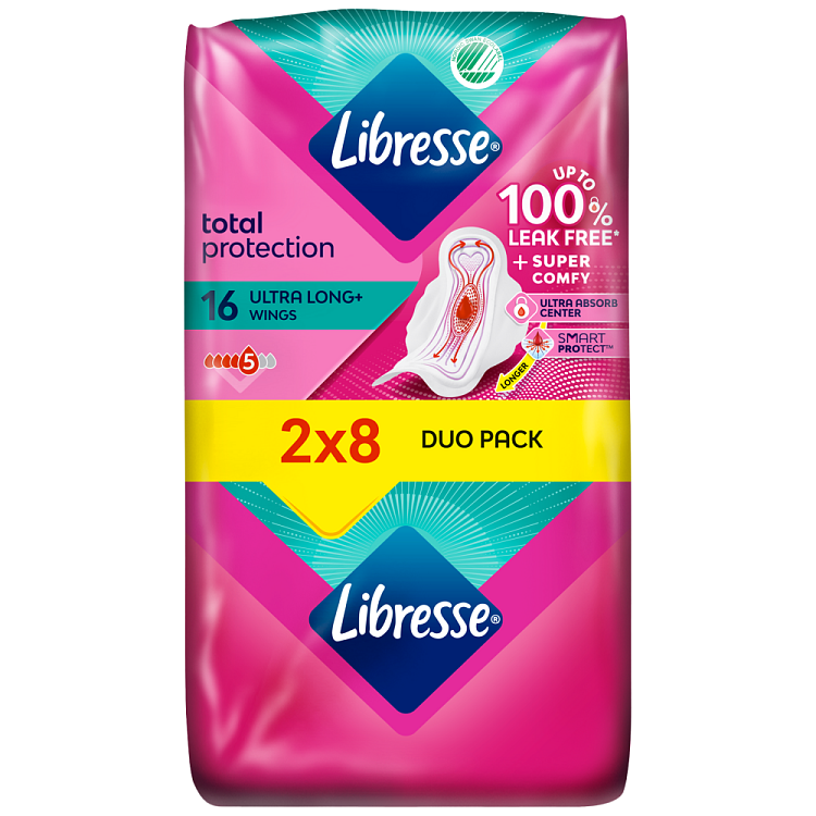 Libresse Ultra Long Duo 16τεμ.