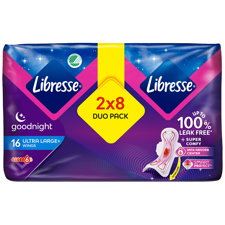 Libresse Ultra Large Goodnight 16τεμ.