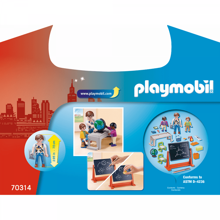 Playmobil Maxi Βαλιτσάκι Σχολική Τάξη