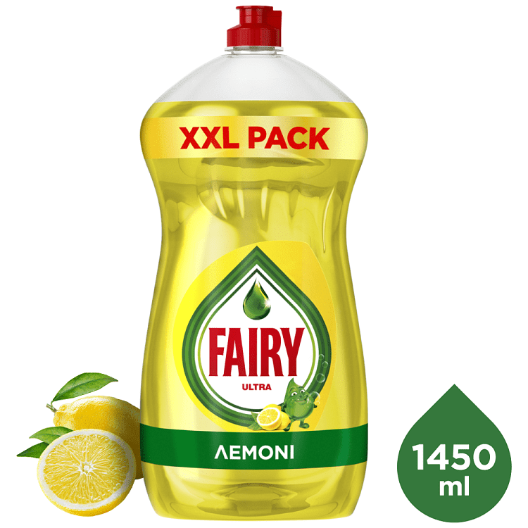 Fairy Ultra Υγρό Πιάτων Λεμόνι 1,45L