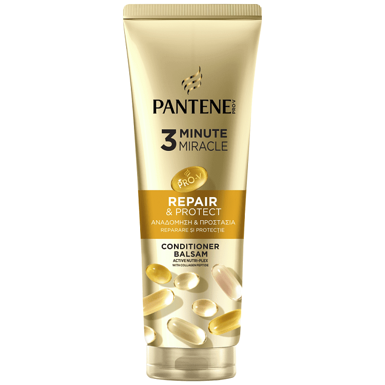 Pantene 3 Minute Miracle Conditioner Αναδόμησης 220ml