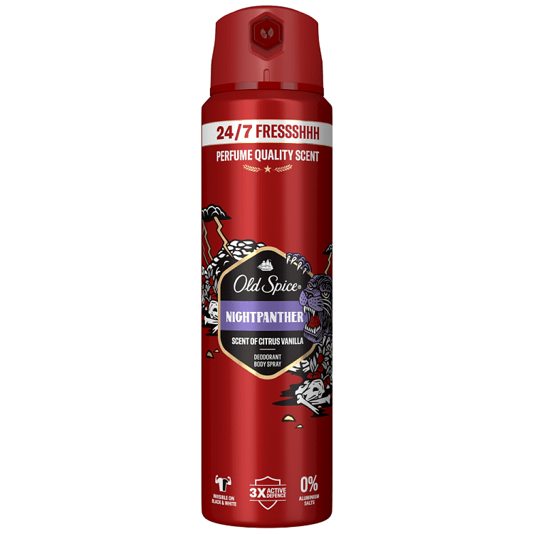 Old Spice Αποσμητικό Σώματος Night Panther Spray 150ml
