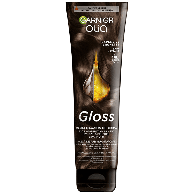 Olia Βαφή Μαλλιών Gloss Βαθύ Καστανό 150ml