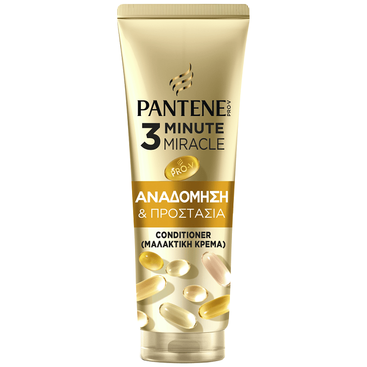 Pantene 3 Minute Miracle Conditioner Αναδόμησης 220ml