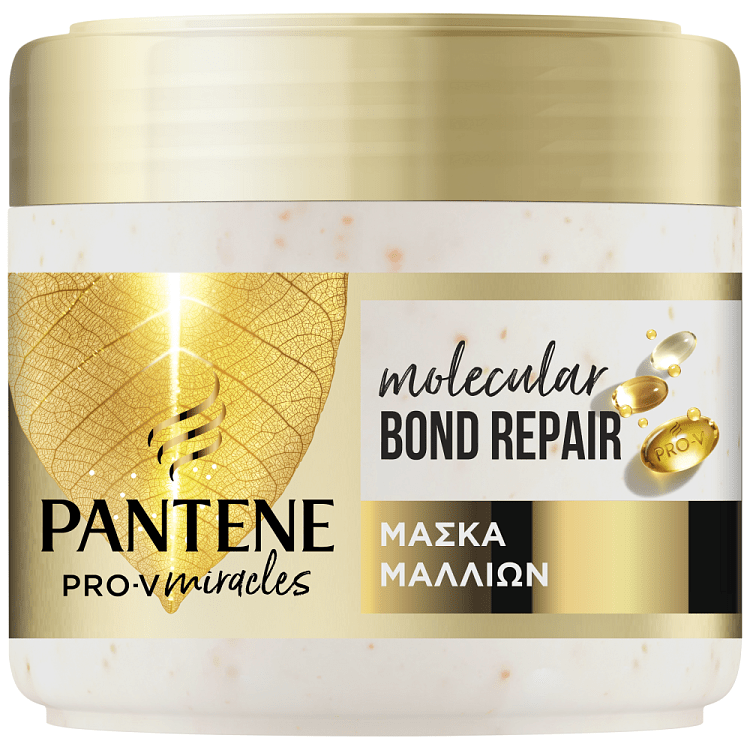 Pantene Μάσκα Μαλλιών Μοριακή Αναδόμηση 300ml