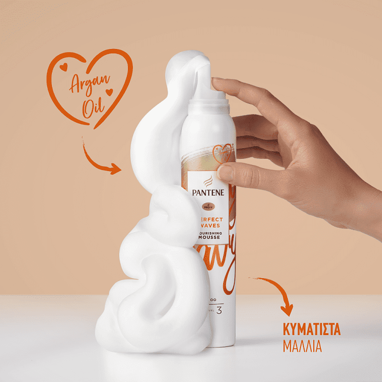 Pantene Αφρός Για Κυματιστά Μαλλιά 200ml