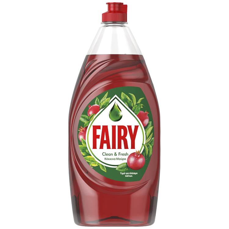 Fairy Clean & Fresh Floral Υγρό Πιάτων 900ml