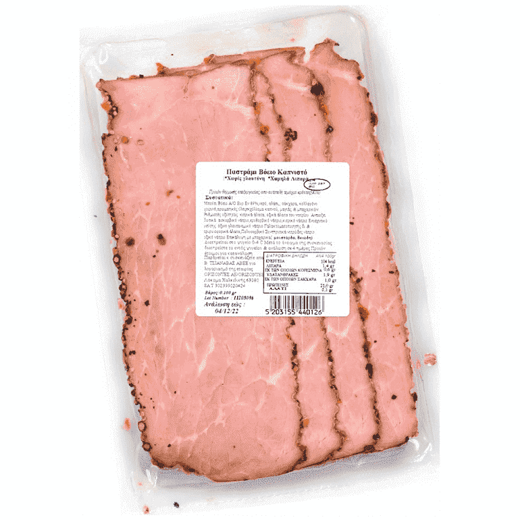 Συμποσιον Παστράμι Μόσχου 120 gr