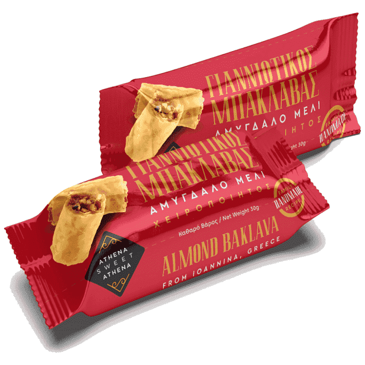 Γιαννιώτικος Μπακλαβάς Αμύγδαλο Και Μέλι 30gr