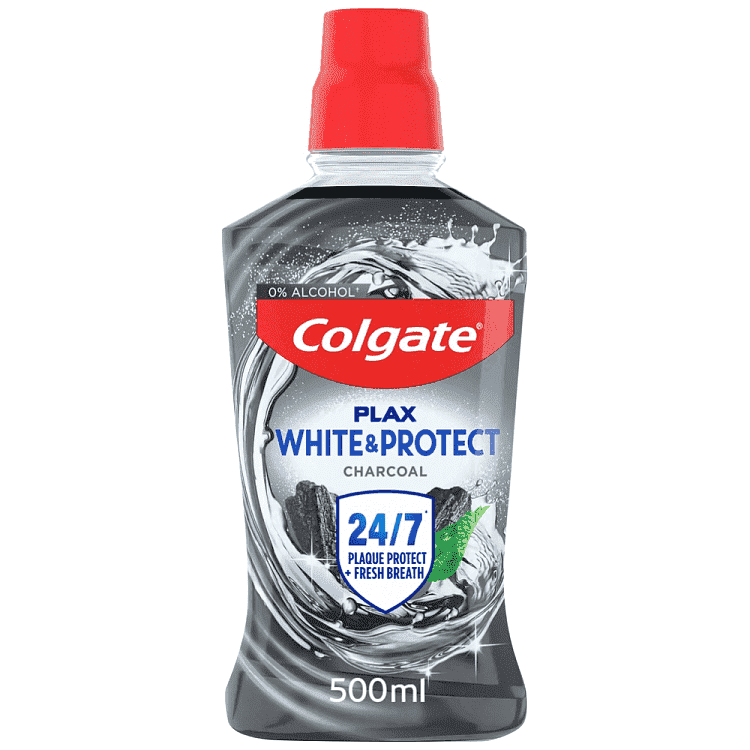 Colgate Plax Charcoal Στοματικό Διάλυμα 500ml