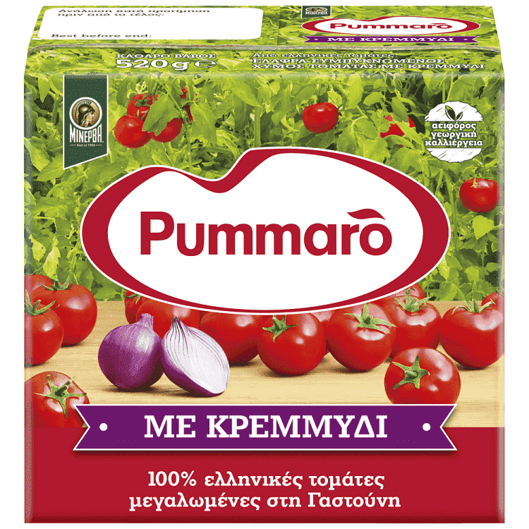 Pummaro Χυμό Τομάτας Με Κρεμμύδι 520gr