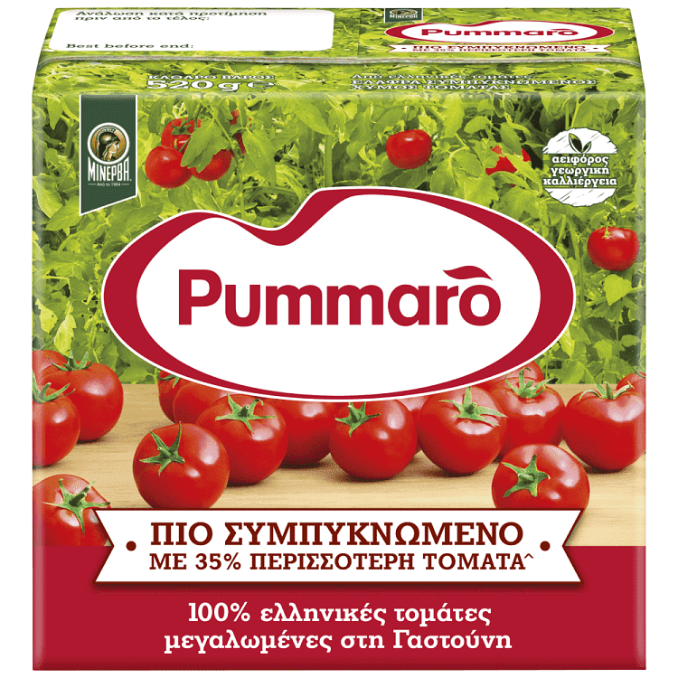 Pummaro Χυμός Τομάτας Extra Συμπυκνωμένος 520gr