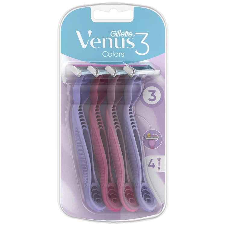 Gillette Simply Venus 3 Plus Μιάς Χρήσης 4τεμ