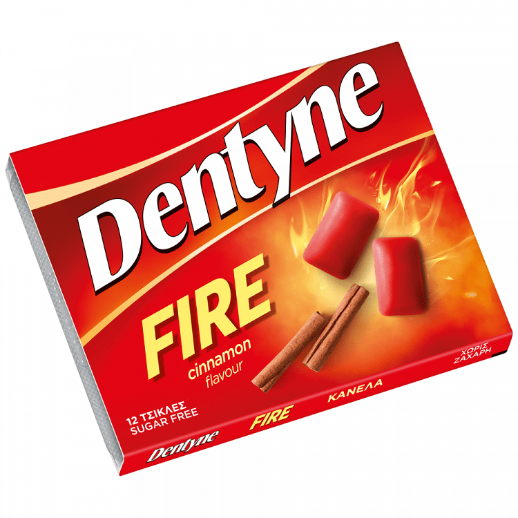 Dentyne Fire Τσίχλα Χωρίς Ζάχαρη 16,8gr