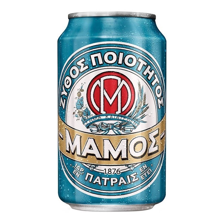 Μάμος Μπύρα Pilsner Κουτί 330ml