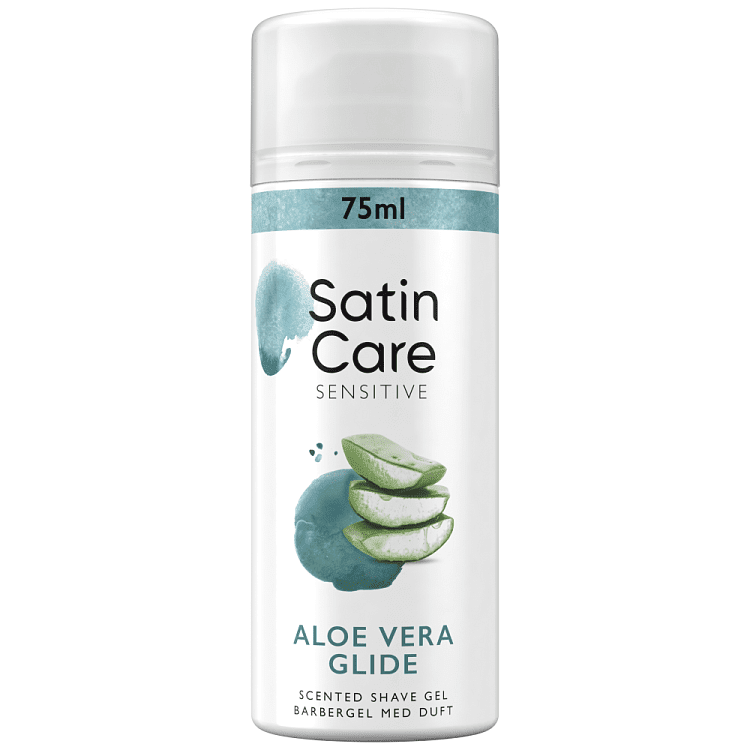 Gillette Satin Gel Ξυρίσματος Sensitive Skin 75ml