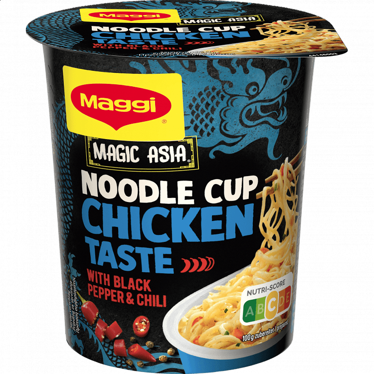 Maggi Noodles Cup Κοτόπουλο 63gr
